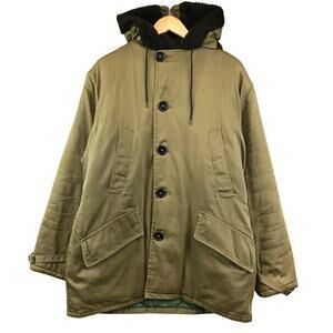 Vintage 70s Sedgefield Blue Bell Jacket‎ Mens Quilted Arctic Military Coat